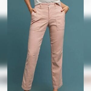 Anthropologie by anthro the wanderer utility cargo pants Pink blush  Size 27